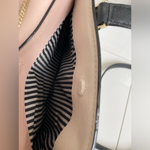 Authentic Kate Spade cross body bag. Pink, white and black. - Picture 6 of 7